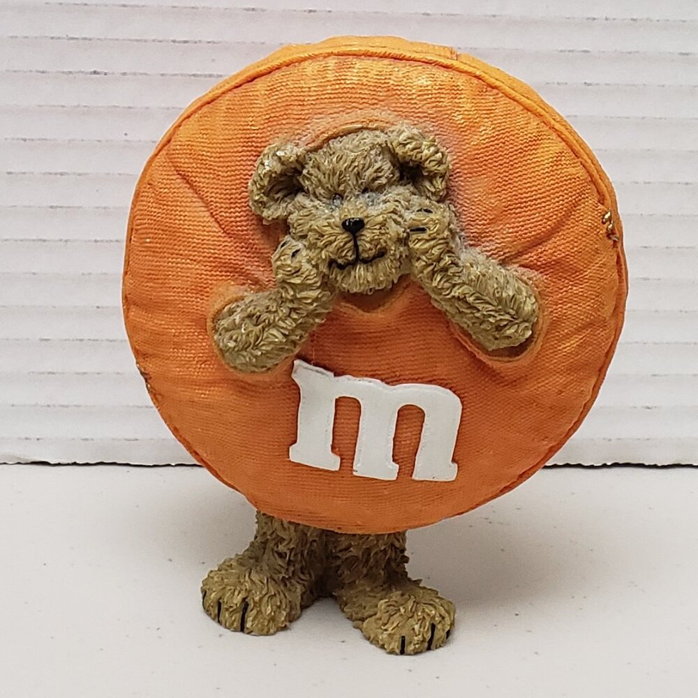 Boyds Bears Orange M&Ms Figurine